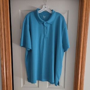 Falls Creek Men's Blue Polo Shirt
